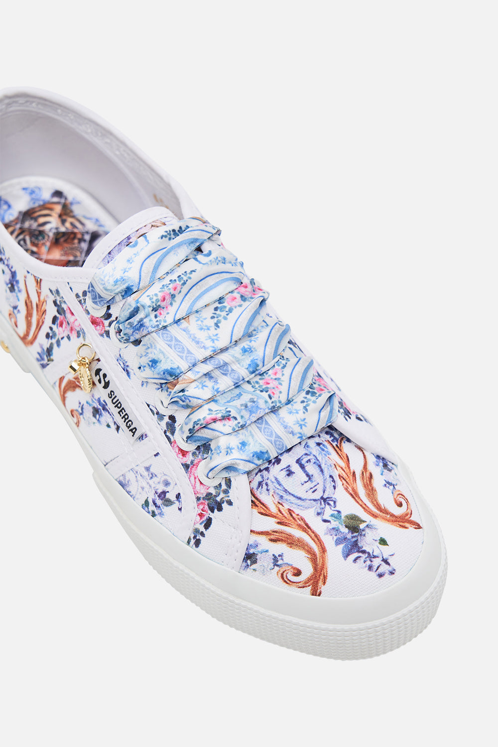 Superga x CAMILLA sneakers in Season Of The Siren print