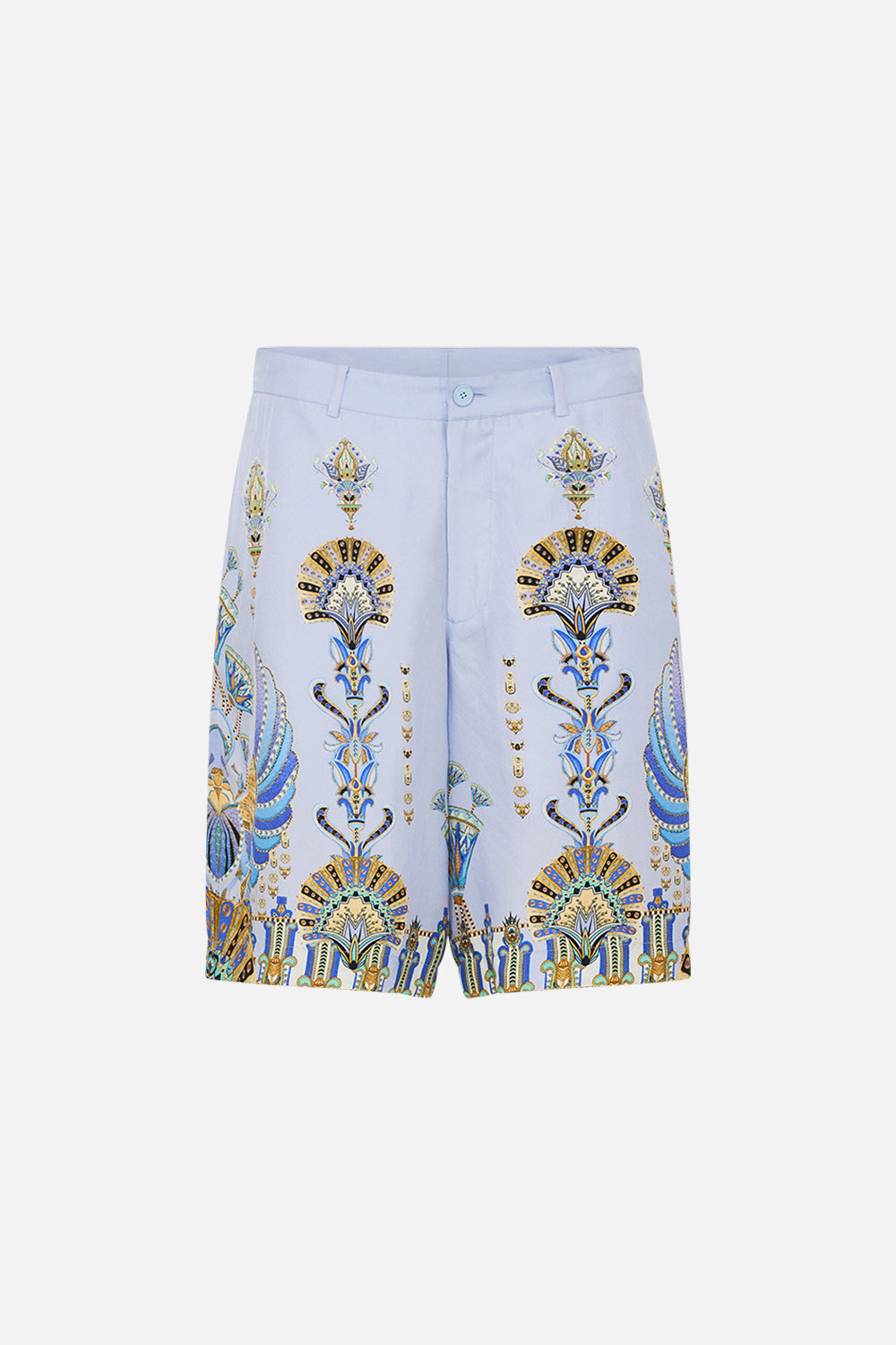 The CAMILLA V NECK KAFTAN WITH FRONT WELT POCKETS MY FAIR PHARAOH in our  print.