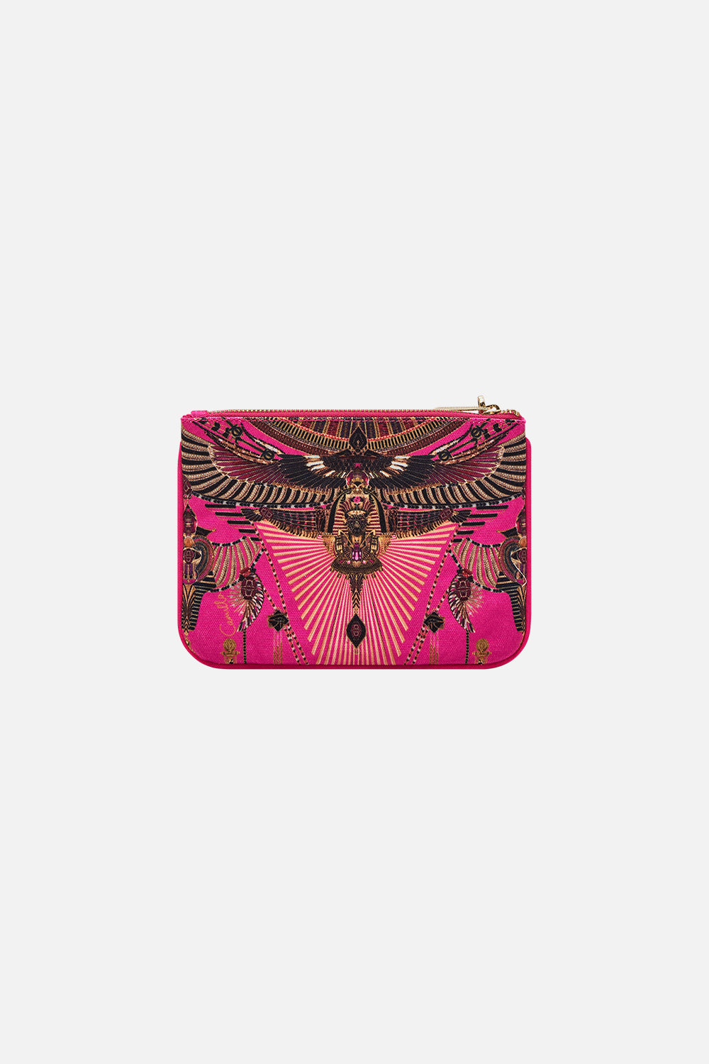 CAMILLA Coin And Purse Song Of The Scarab print. 