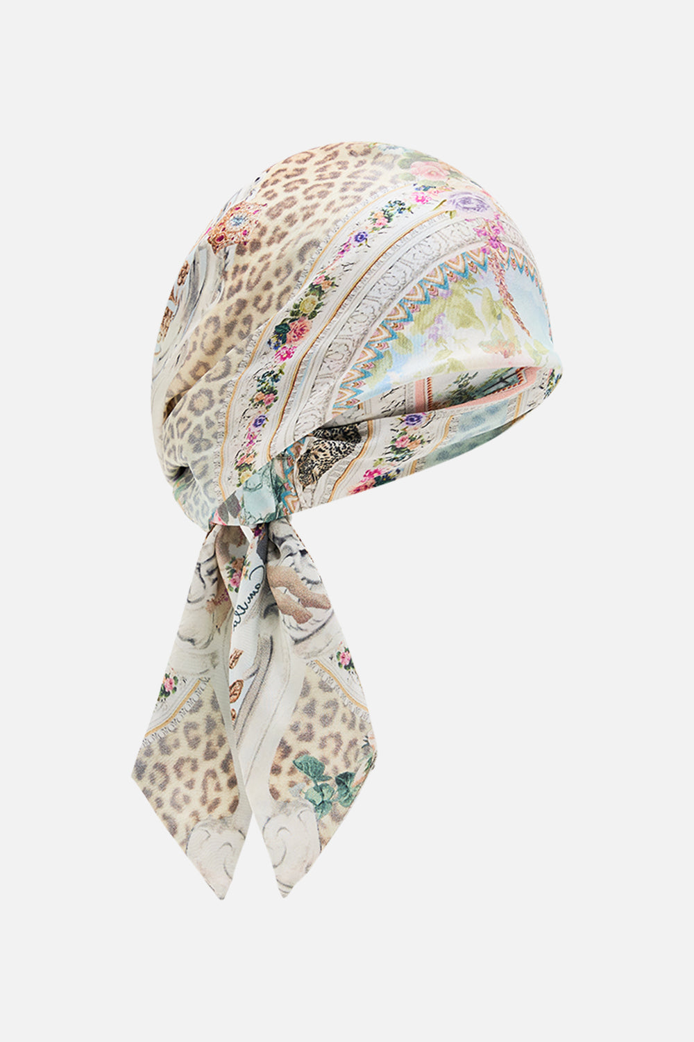 CAMILLA Floral Headscarf in We Always Have Alexandria Print. 