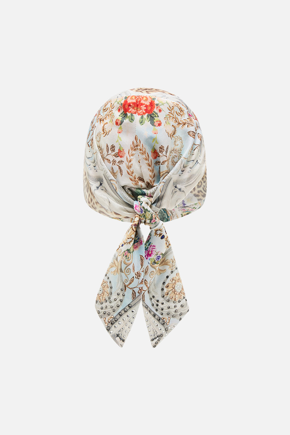 CAMILLA Floral Headscarf in We Always Have Alexandria Print. 