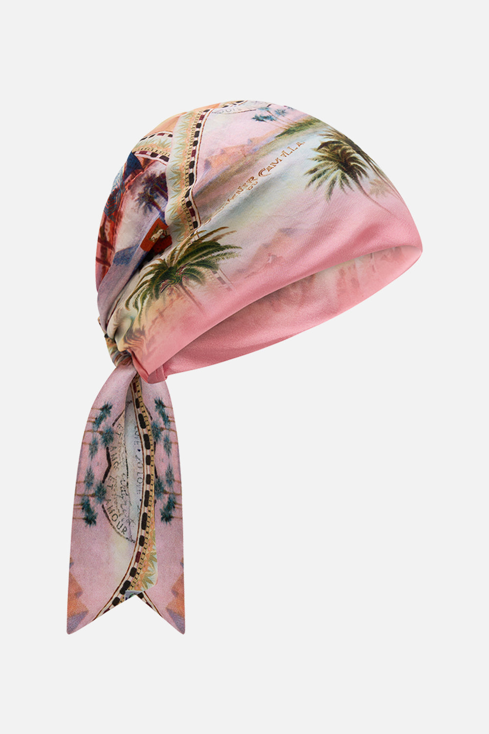 CAMILLA  headscarf in Milla's Got Mail print.