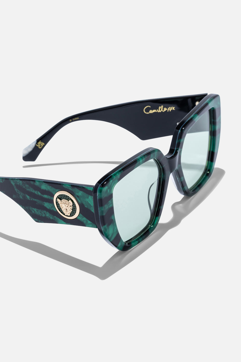 The CAMILLA RING SCARF CLUTCH LOOK UP TESORO in our  print.