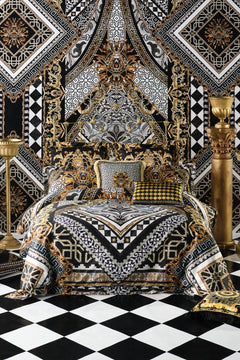 VILLA CAMILLA quilt cover set in Duomo Dynasty print