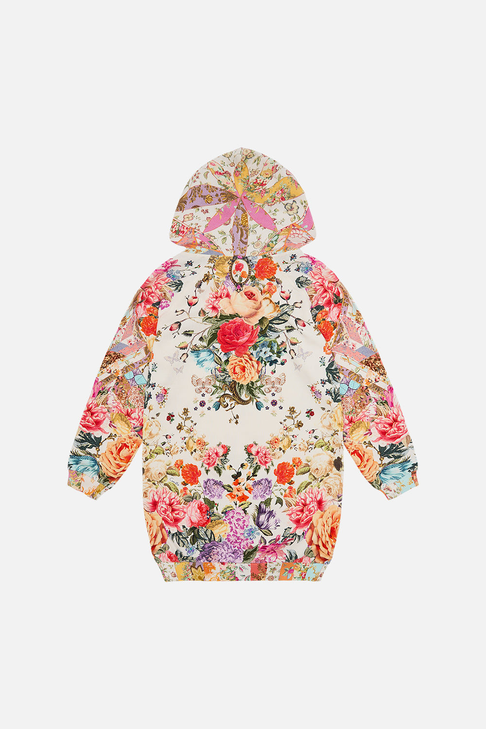 Milla by CAMILLA floral hoodie dress (12-14) in Sew Yesterday