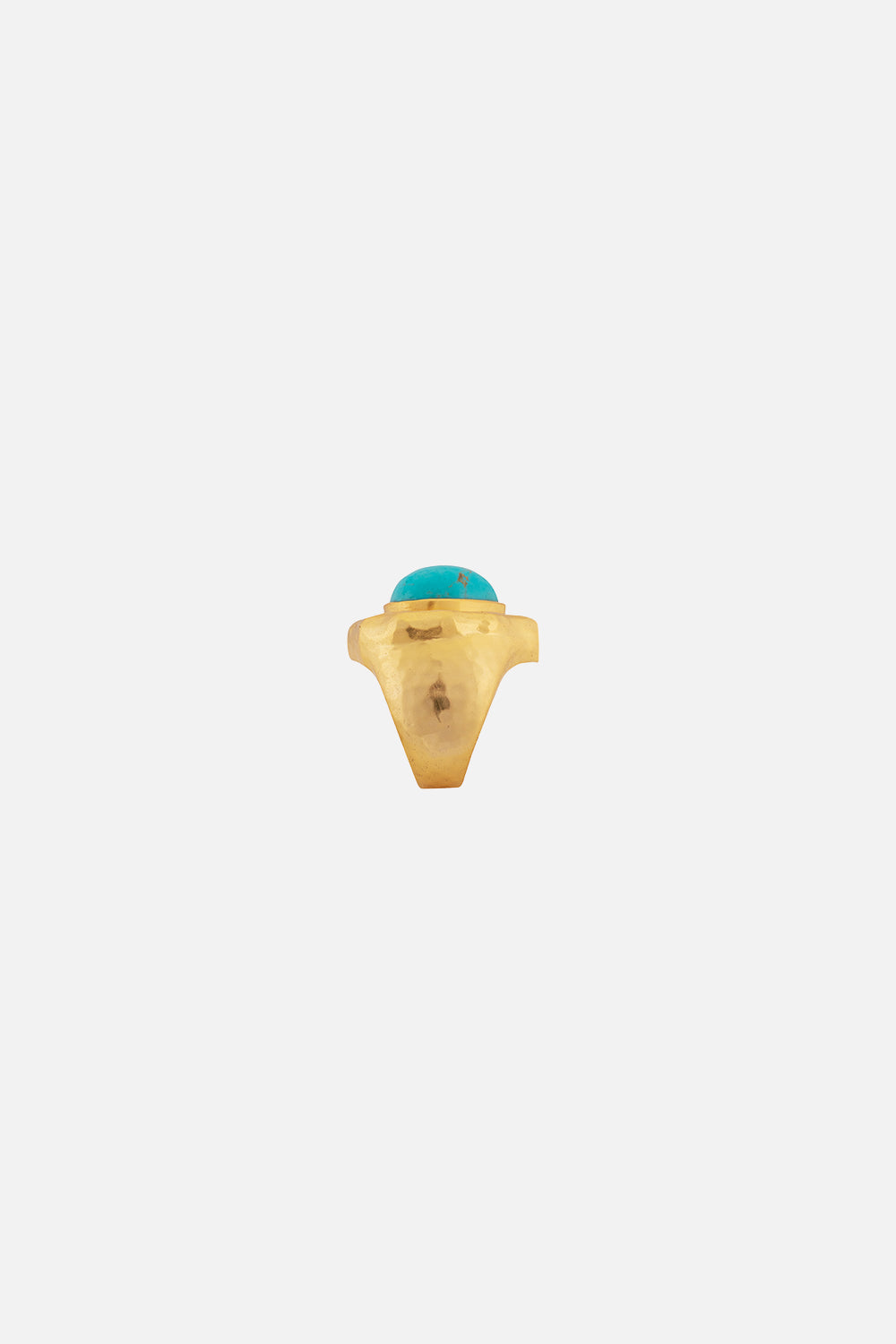 CAMILLA jewellery gold tuquoise ring 