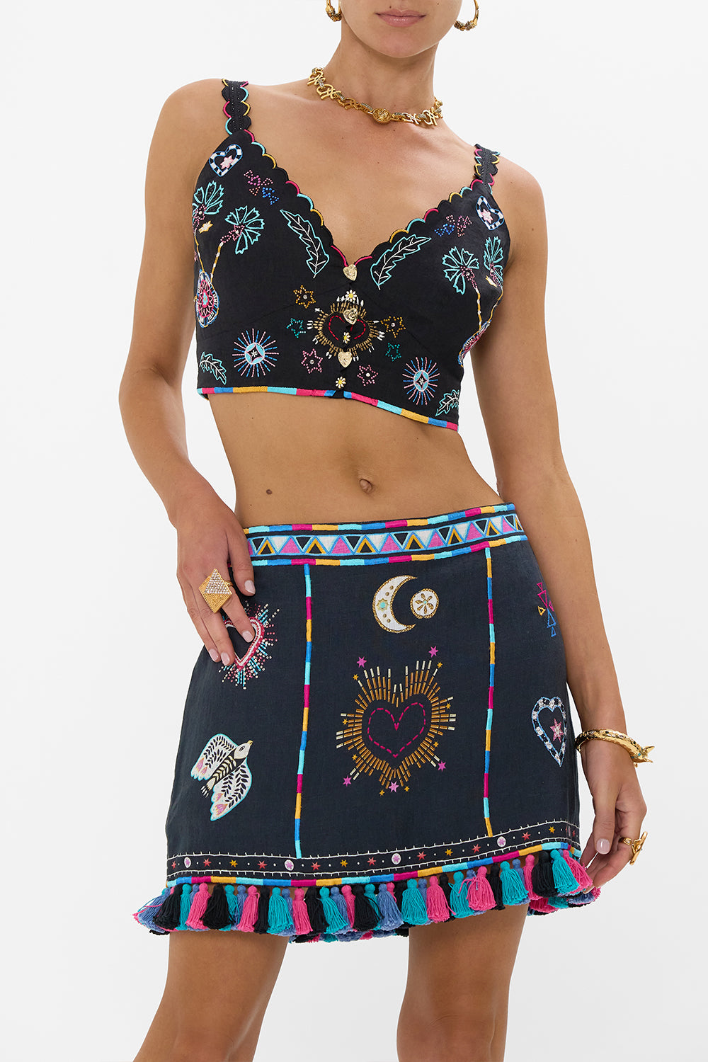 SEAM DETAIL BRALETTE NUBIAN NIGHTS