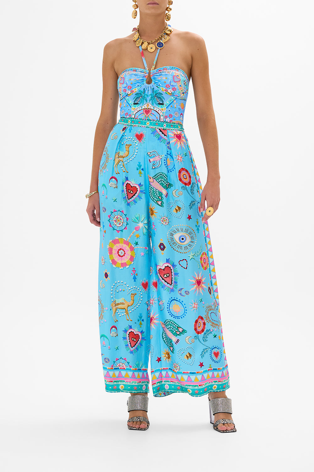 TUCK FRONT PANT A PAINTED VILLAGE