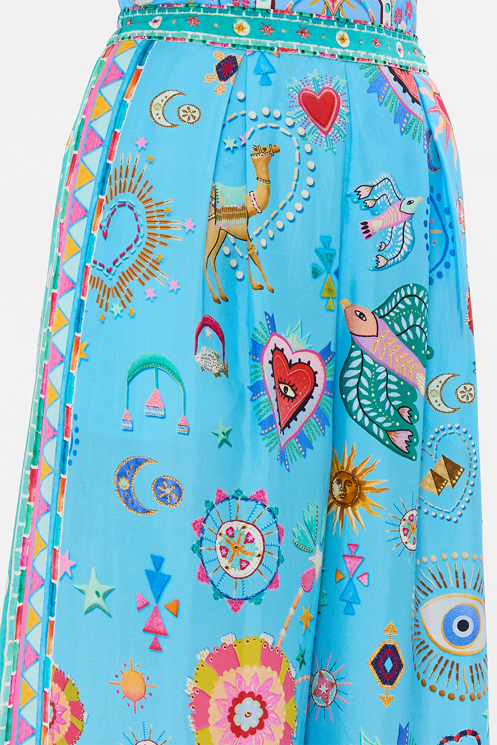 TUCK FRONT PANT A PAINTED VILLAGE