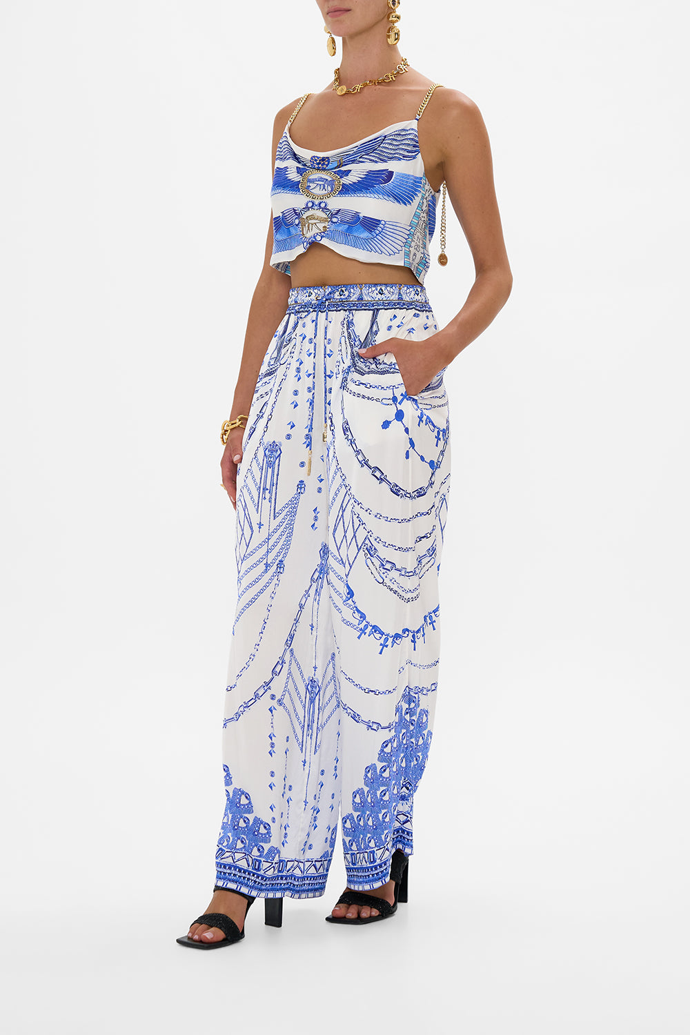 BIAS CROP CAMI DANCING WITH DAYLIGHT