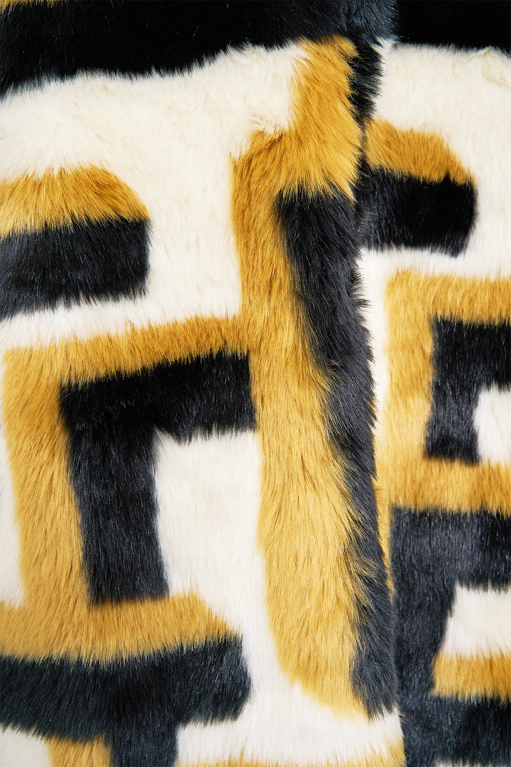 LONG TEDDY COAT - MONOGRAM TEMPLES OF DENDARA