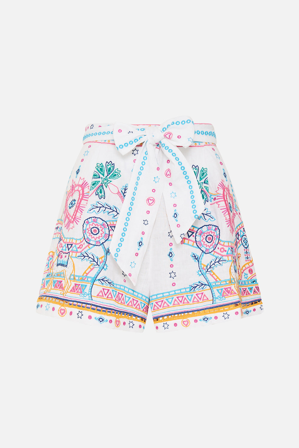 The CAMILLA SHORT KAFTAN WITH CUFF JAGUAR in our  print.