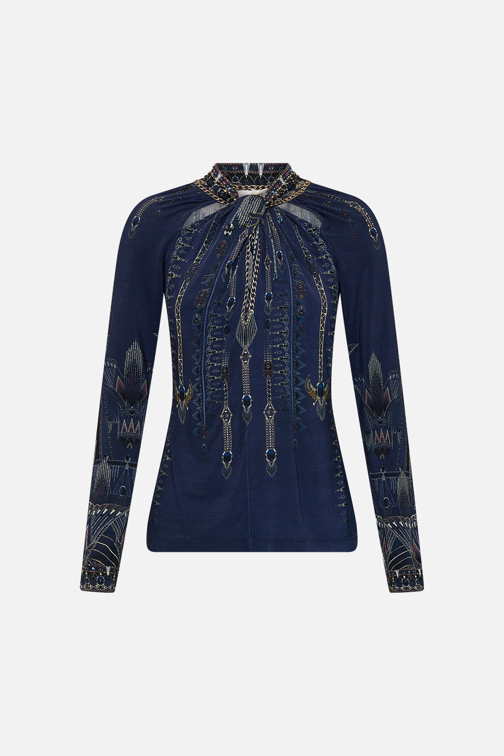 CUT OUT JERSEY TOP THE EGYPT EFFECT