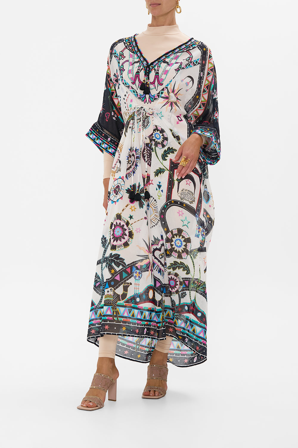 TUCK FRONT KAFTAN NUBIAN WONDERLAND