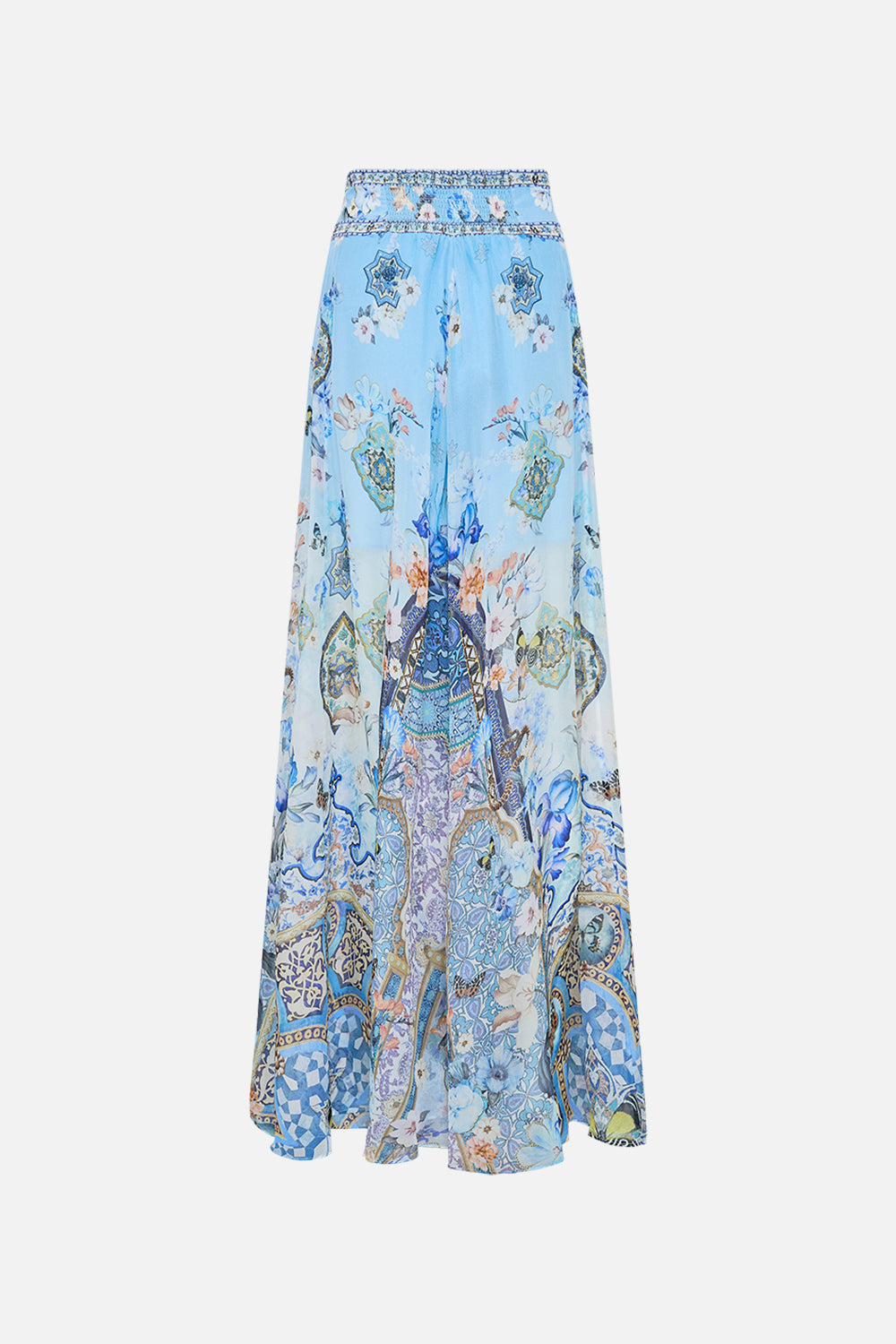 The CAMILLA FIERCE FOLKLORE BASTET BANGLE GOLD in our  print.