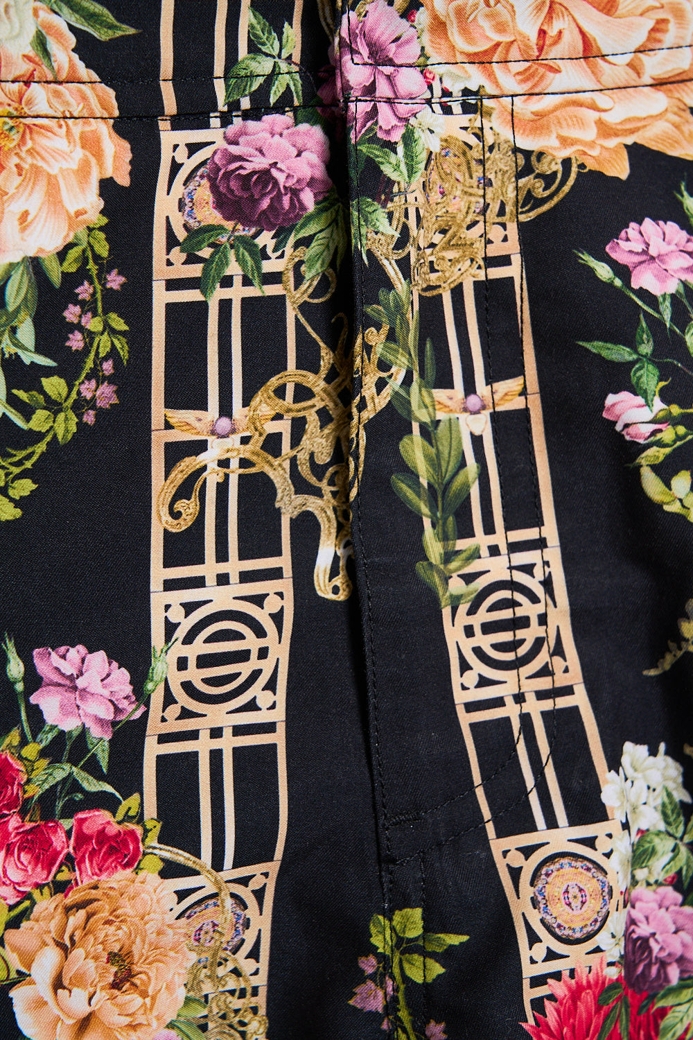 MID LENGTH SWIM SHORT ADORNED IN ALEXANDRIA