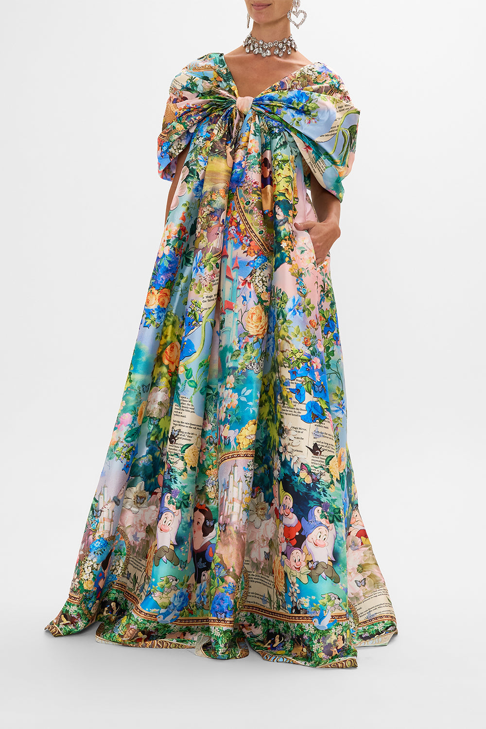 Disney CAMILLA maxi dress in The Kindest One Of All print
