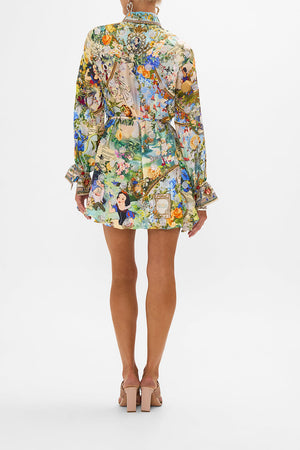 Disney CAMILLA silk shirt dress in the Kindest One Of All print