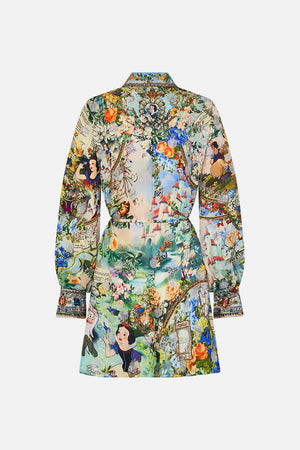 Disney CAMILLA silk shirt dress in the Kindest One Of All print