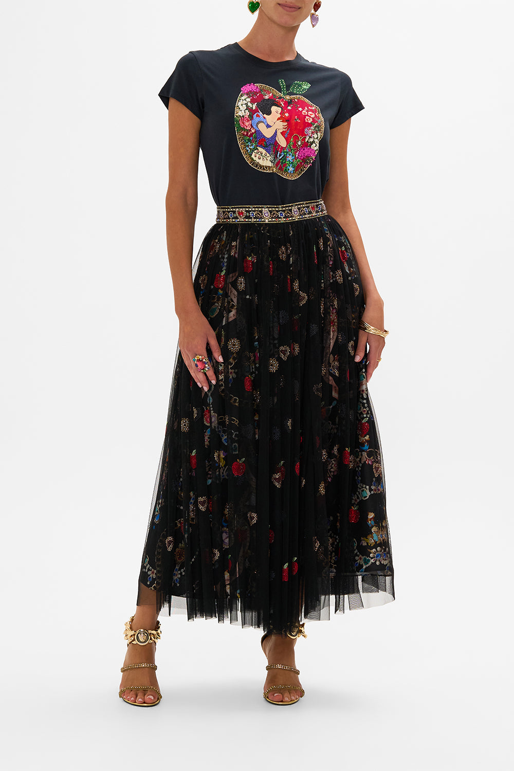 Disney CAMILLA tullle skirt in Happily Ever After print
