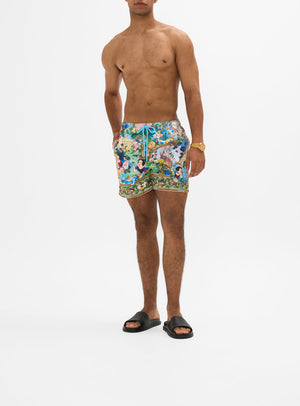 Disney CAMILLA mens boardshorts in The Kindest One Of All print