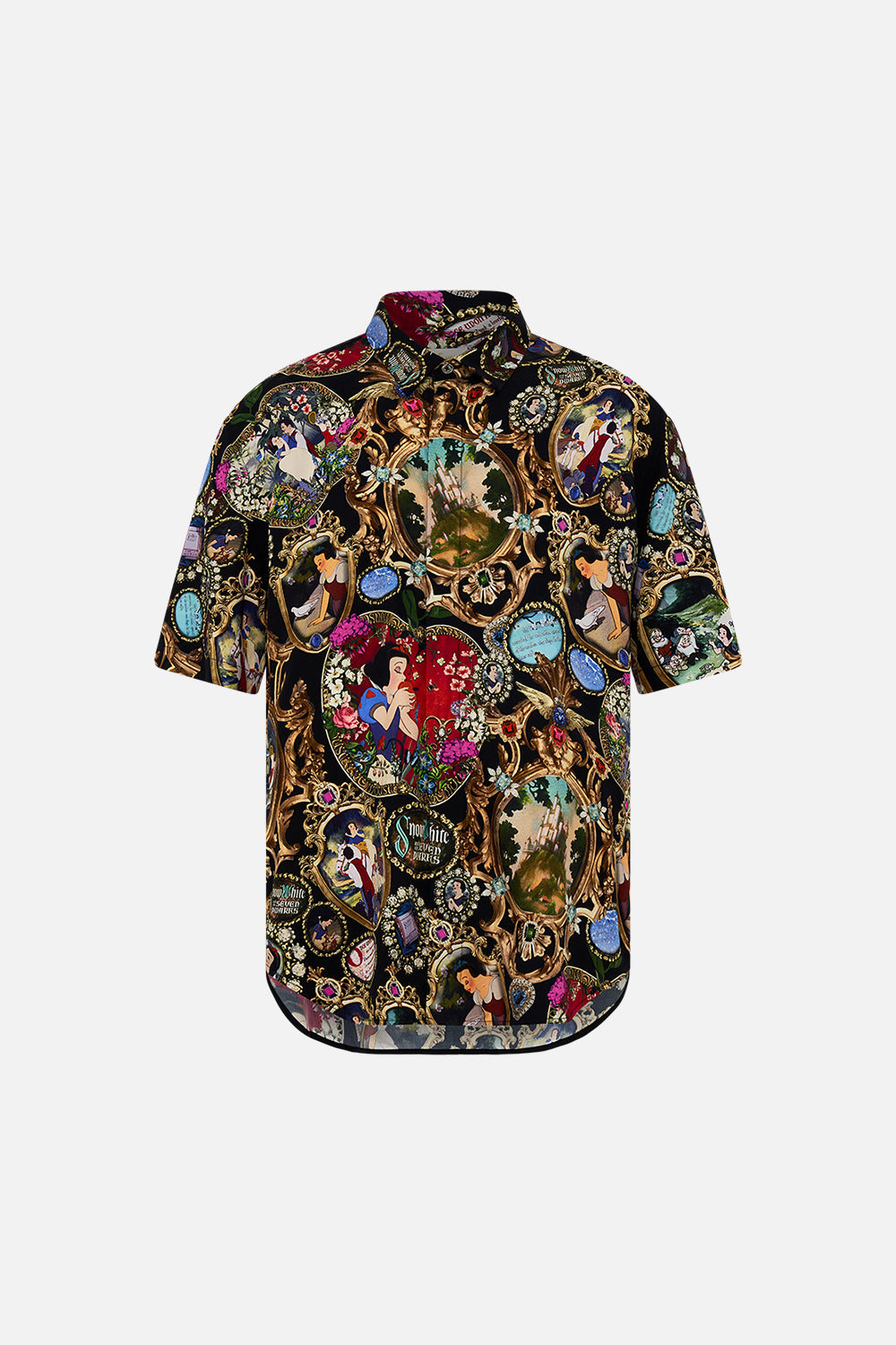 Disney CAMILLA  silk shirt in Happuly Ever After print