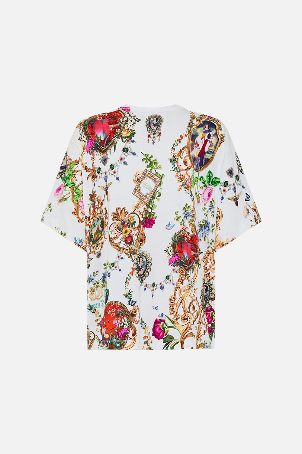 Disney CAMILLA tee in Just One Bite Snow White print