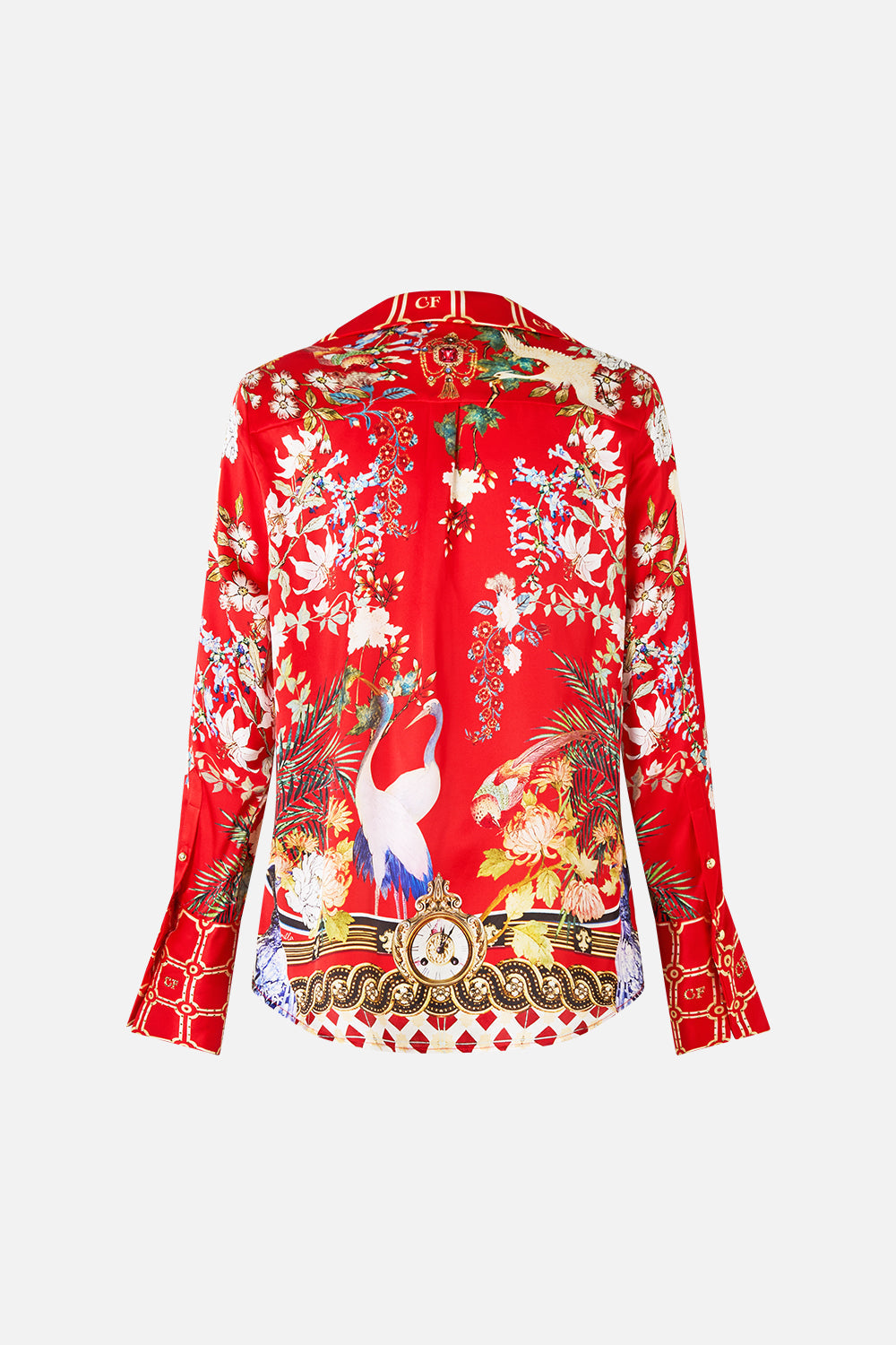 The CAMILLA GATHERED JERSEY ONE SHOULDER DRESS SAINTS AND SISTERS in our  print.