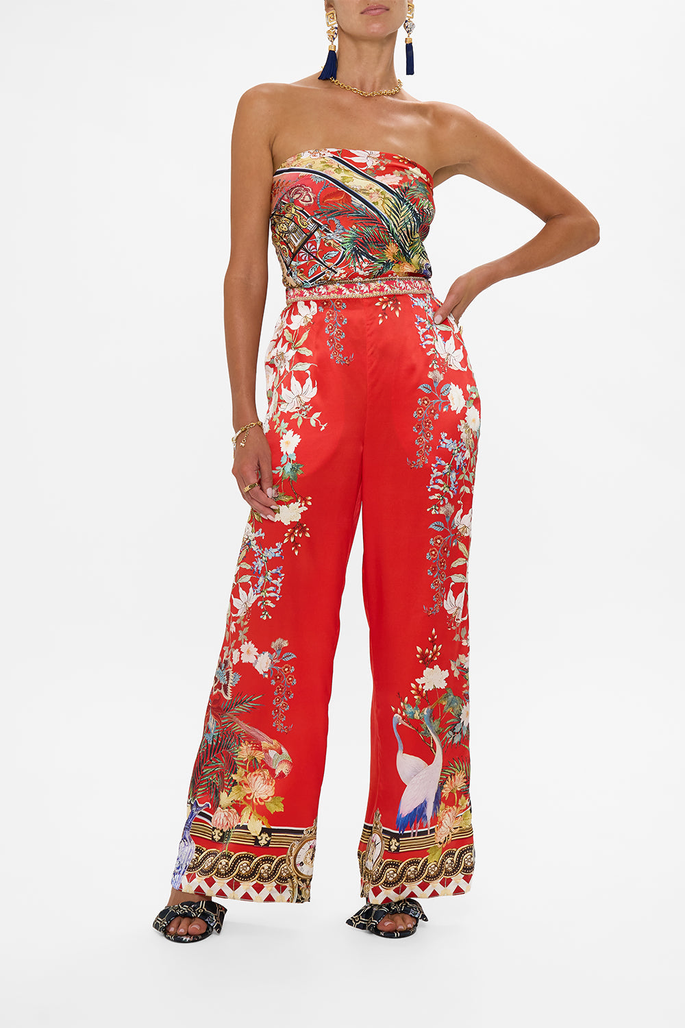 MINIMAL WIDE LEG PANT LISBOA LUXE