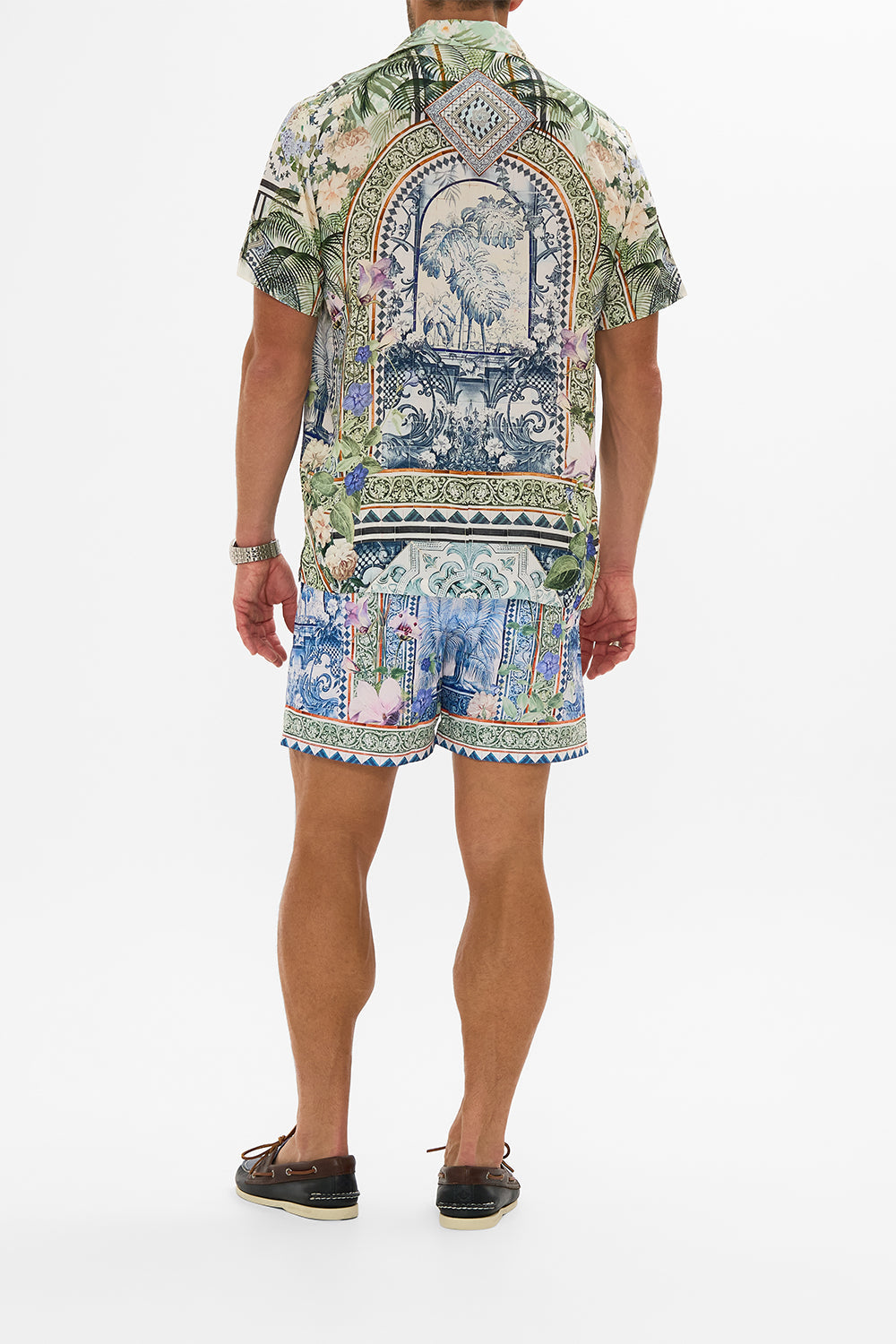 The CAMILLA LOUNGE PANT VENUS ON A VESPA in our  print.
