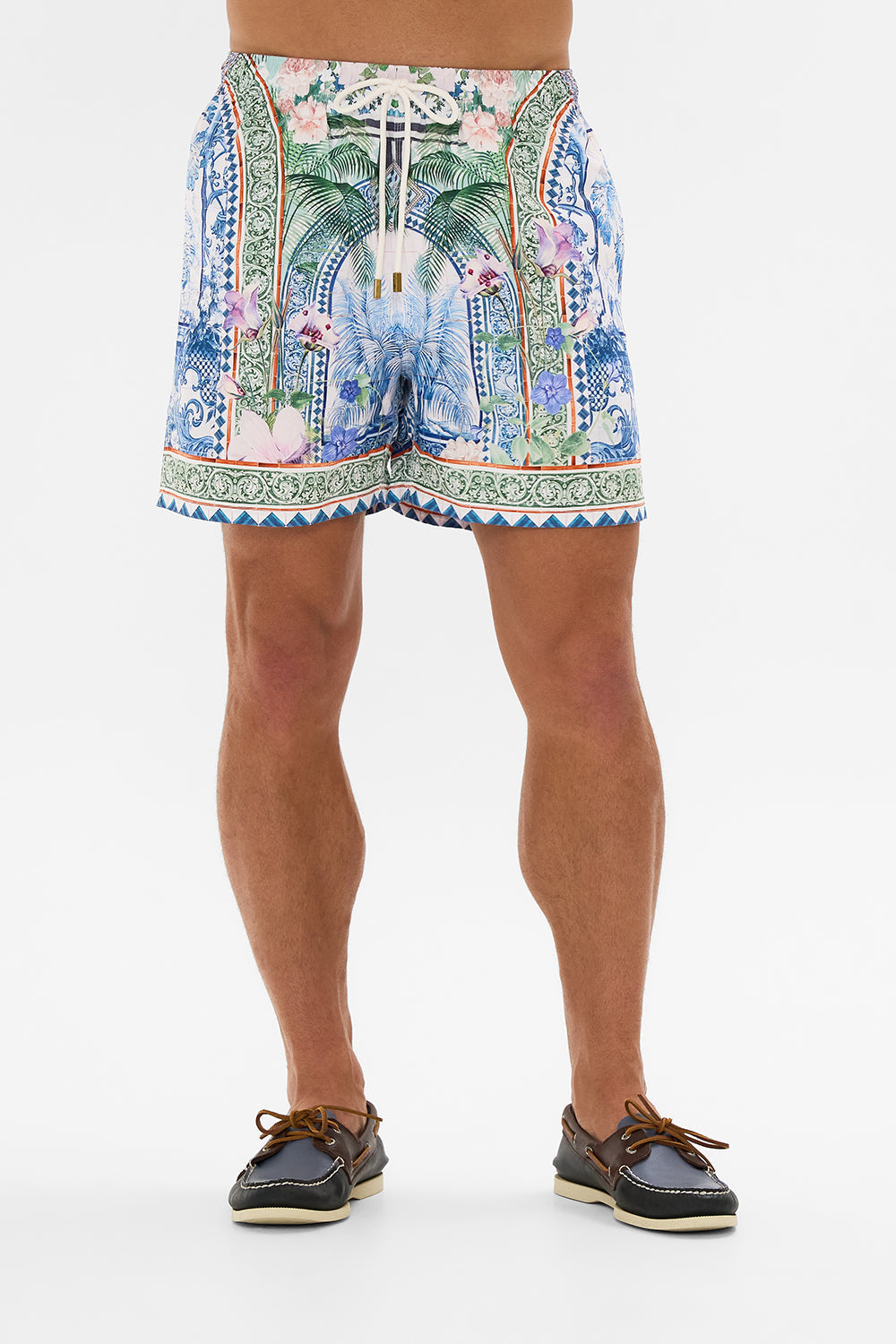 The CAMILLA LOUNGE PANT VENUS ON A VESPA in our  print.