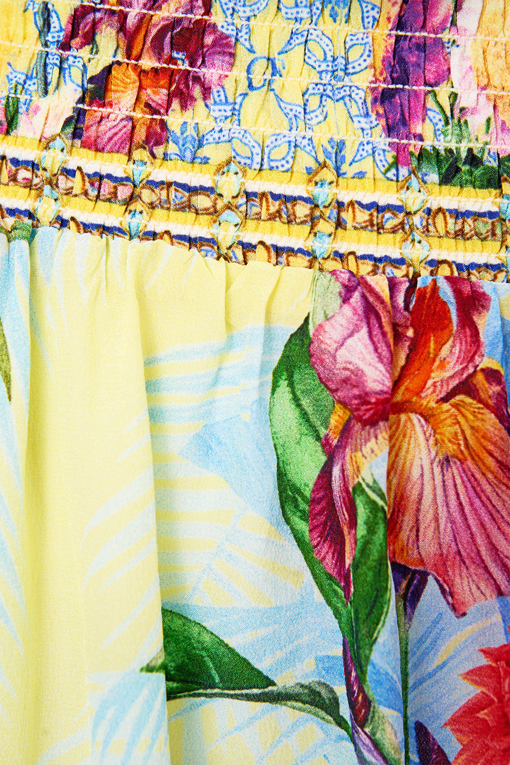 OFF SHOULDER SHORT DRESS FLOR FANTÁSTICA