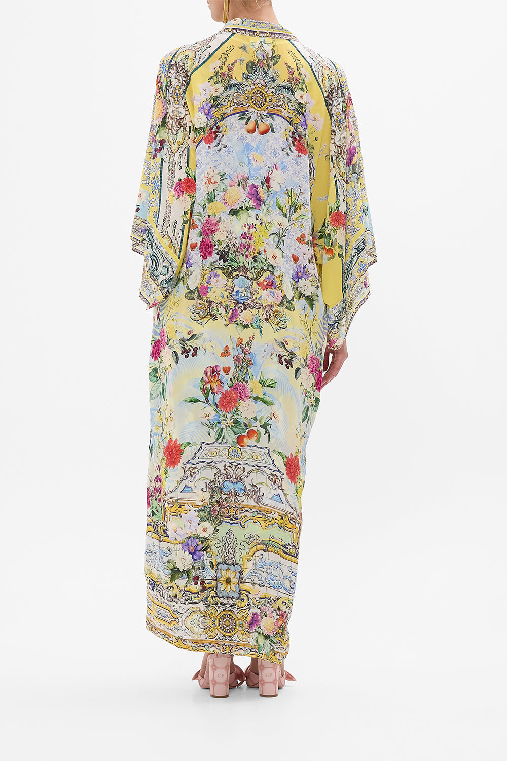 KIMONO LAYER WITH COLLAR FLOR FANTÁSTICA