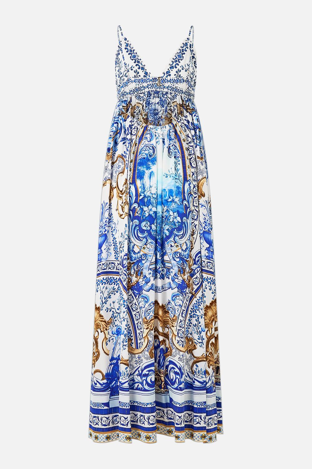 BRALETTE DETAIL DRESS AZUL ADVENTURES