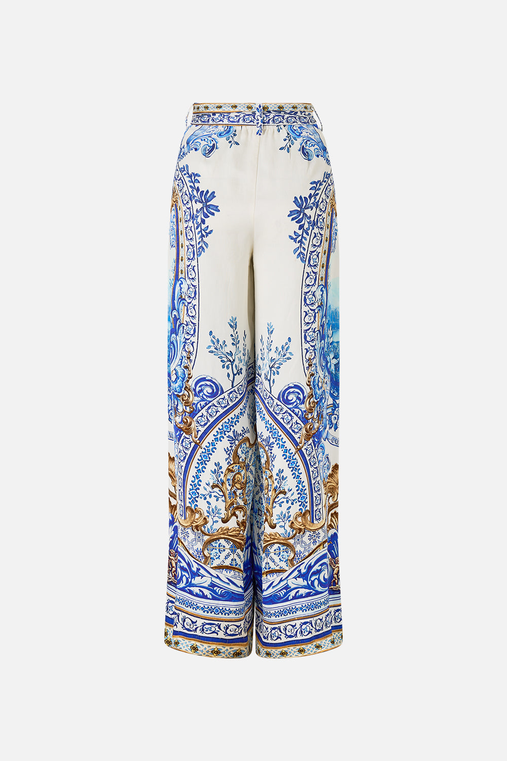 The CAMILLA HEADSCARF WITH LONG TIES WALL TO WALL WONDERS in our  print.