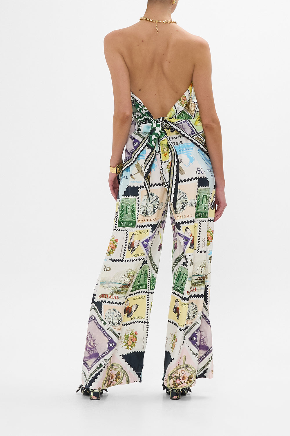 The CAMILLA DROPPED SHOULDER SWEAT SHIRT PALACIO POETRY in our PALACIO POETRY print.