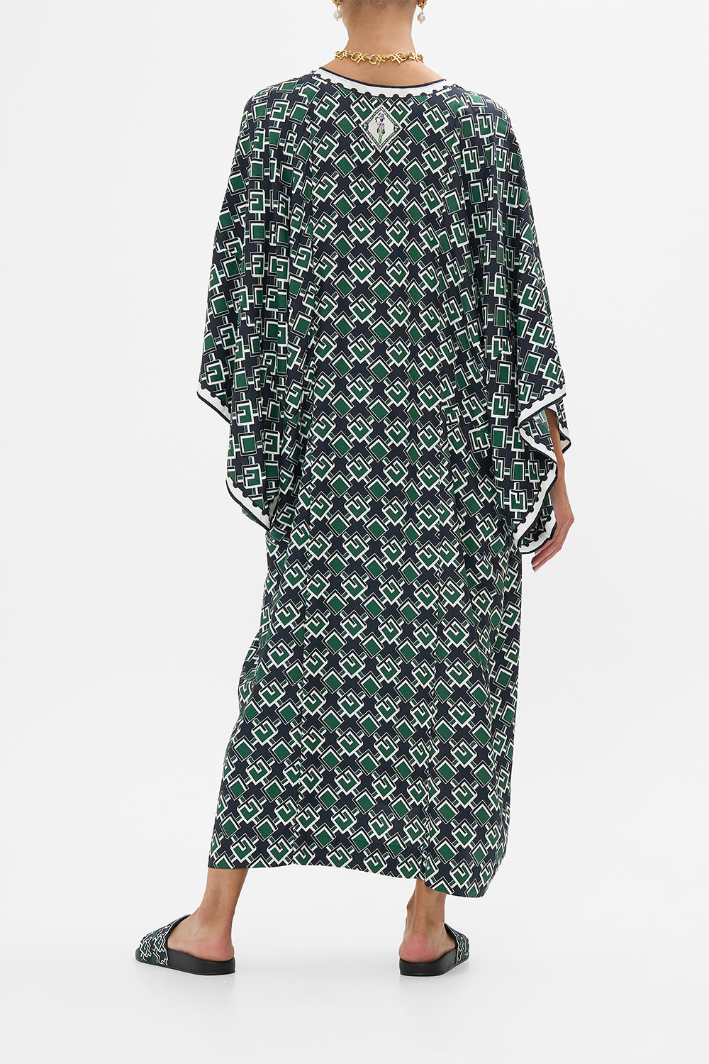 PANELLED WRAP KAFTAN MY PORTO PEN PAL