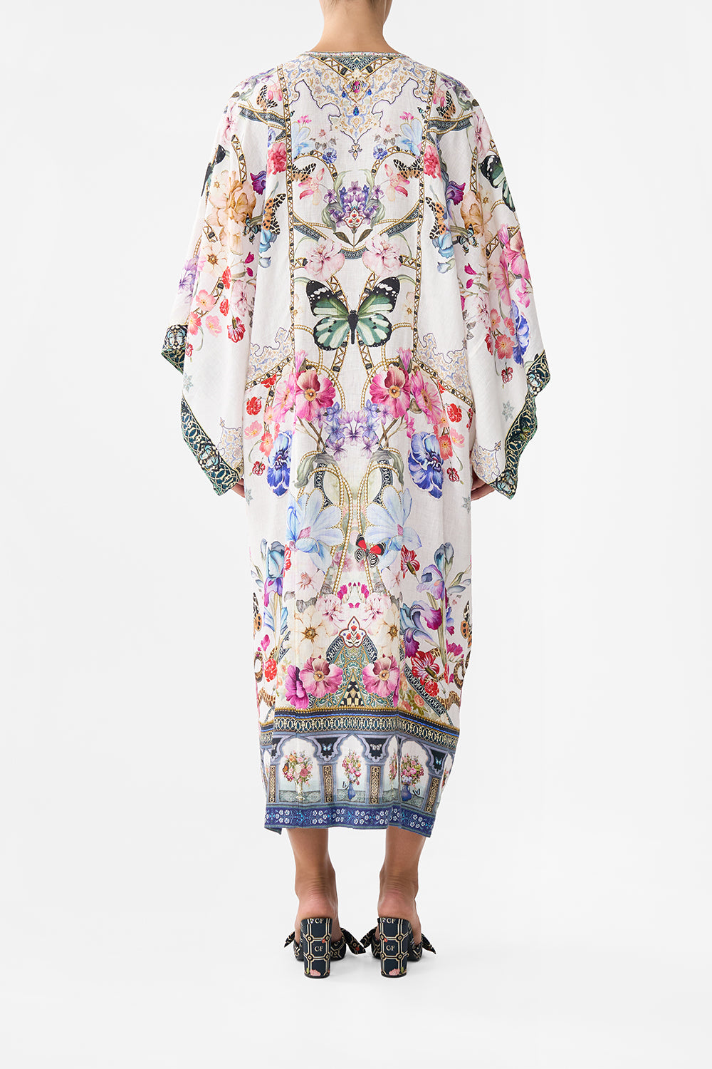 PANELLED WRAP KAFTAN MONSERRATE MAGIC