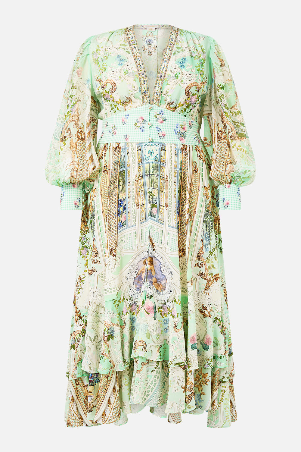 LONG BUTTON FRONT DRESS PESTANA PANORAMA