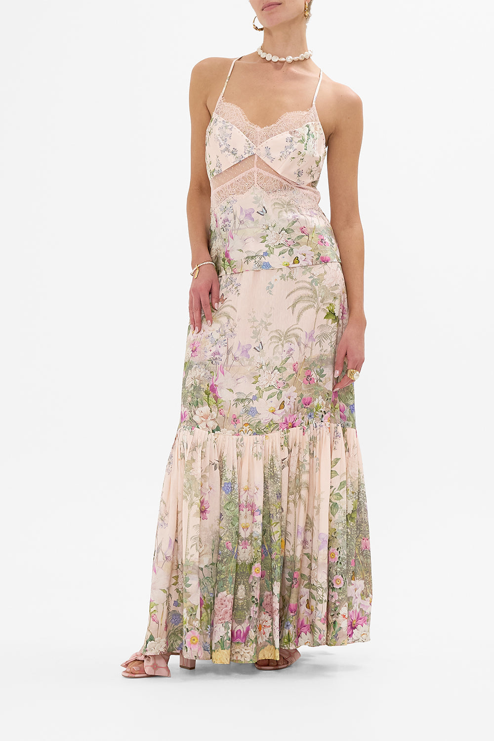 SKIRT WITH DEEP HEM FRILL AND BELT PALACIO PLAYGROUND