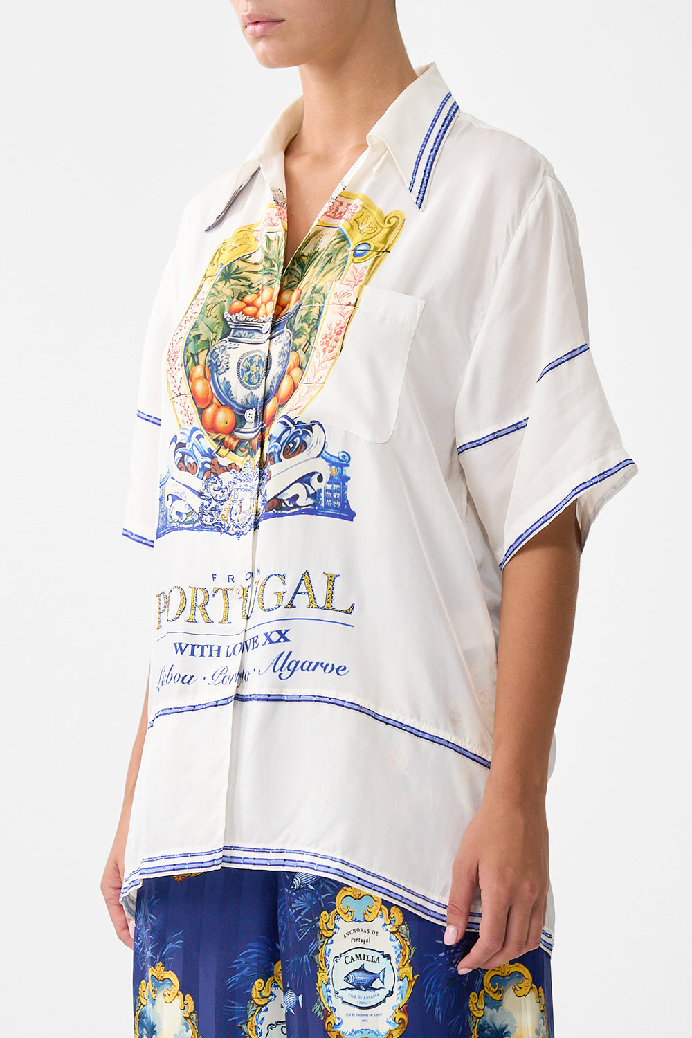 OVERSIZED SHIRT SONG OF SAINT ANTHONY