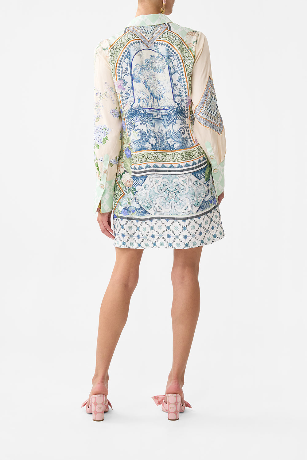 MINI SHIRT DRESS JARDIM PARTY