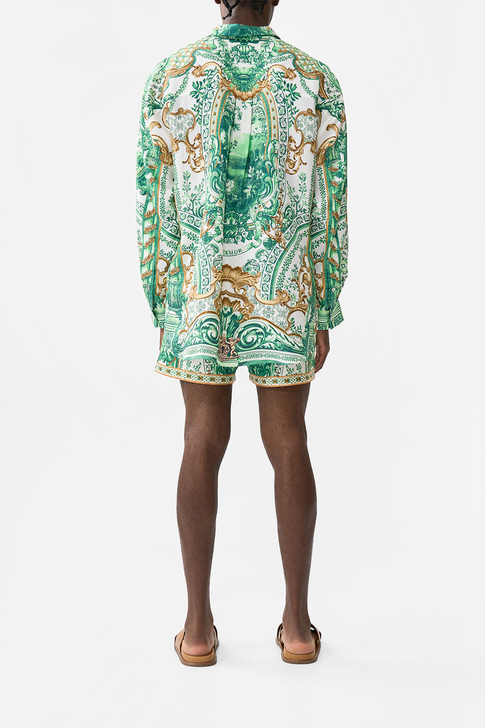 The CAMILLA HOODIE JACKET WITH POCKETS FAITH, LUCK & JUSTICE in our  print.