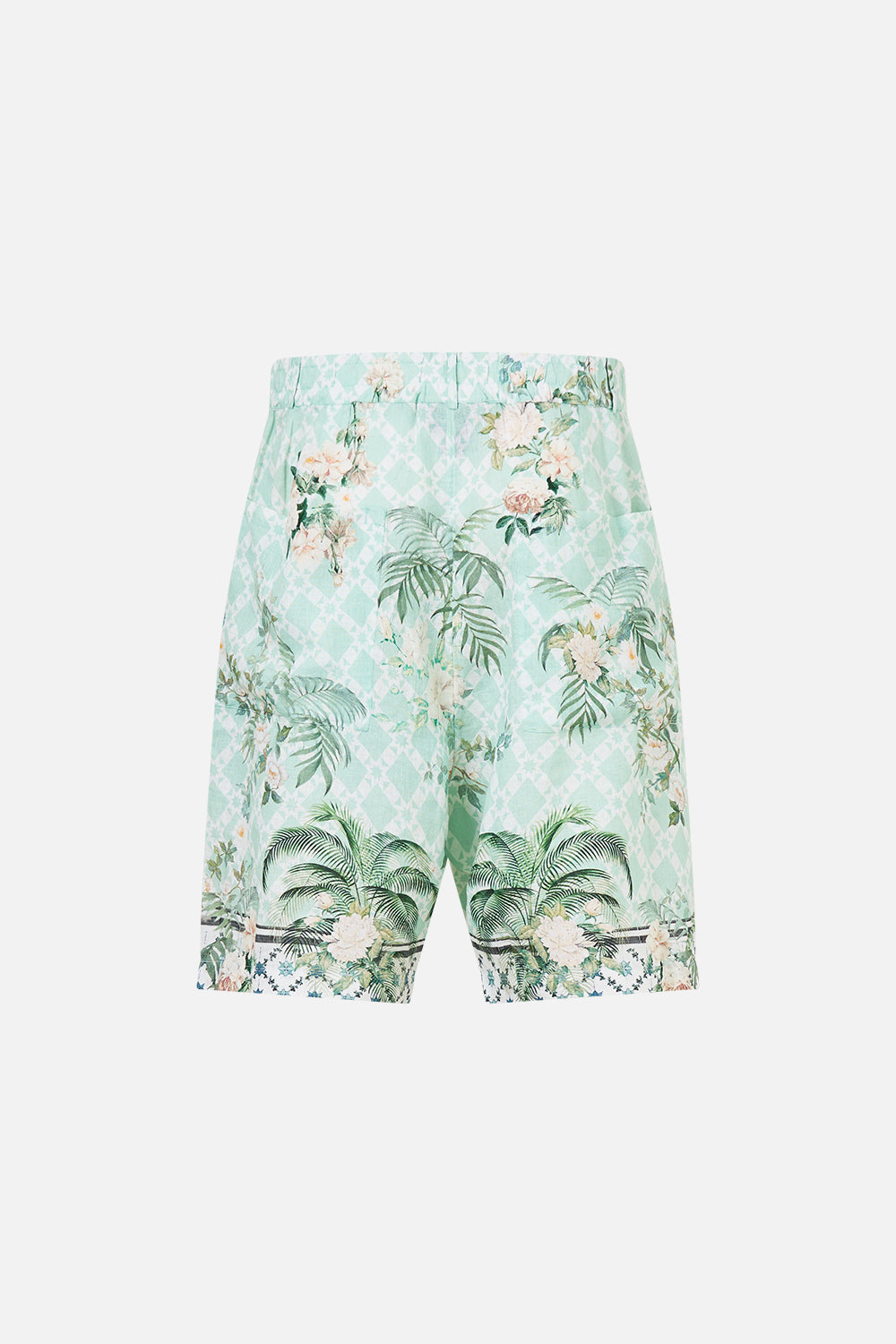 The CAMILLA KIDS PANT WITH FRILL POCKETS 12-14 LISBON LULLABY in our  print.