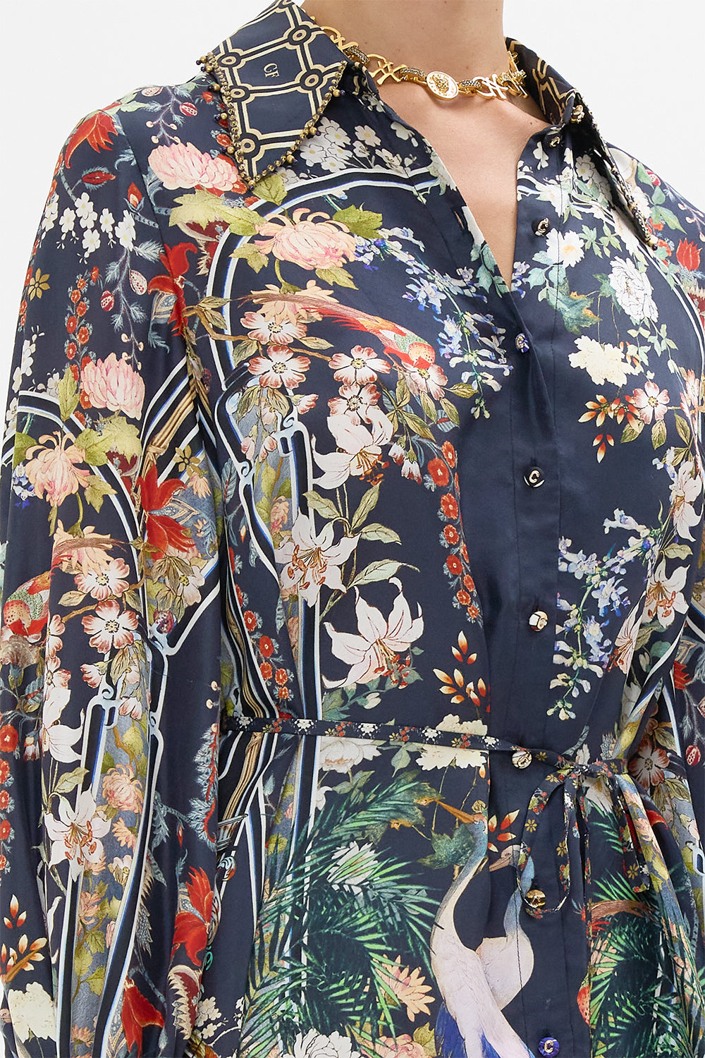 SHIFT SHIRT DRESS PALACIO POETRY