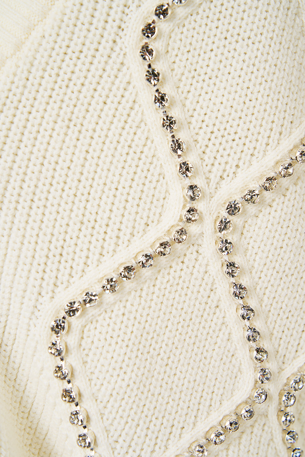 CROPPED KNIT CARDIGAN THE QUEENS QUARTERS