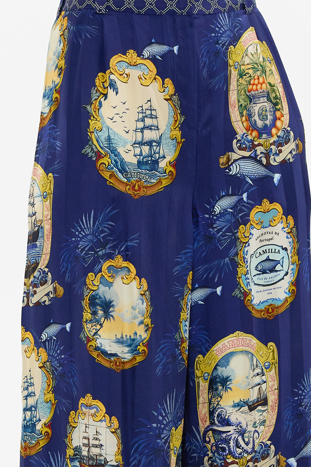 WIDE LEG WAISTED PANT SONG OF SAINT ANTHONY