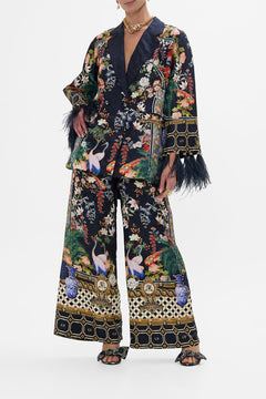 CAMILLA Lounge Pant in Palacio Poetry print