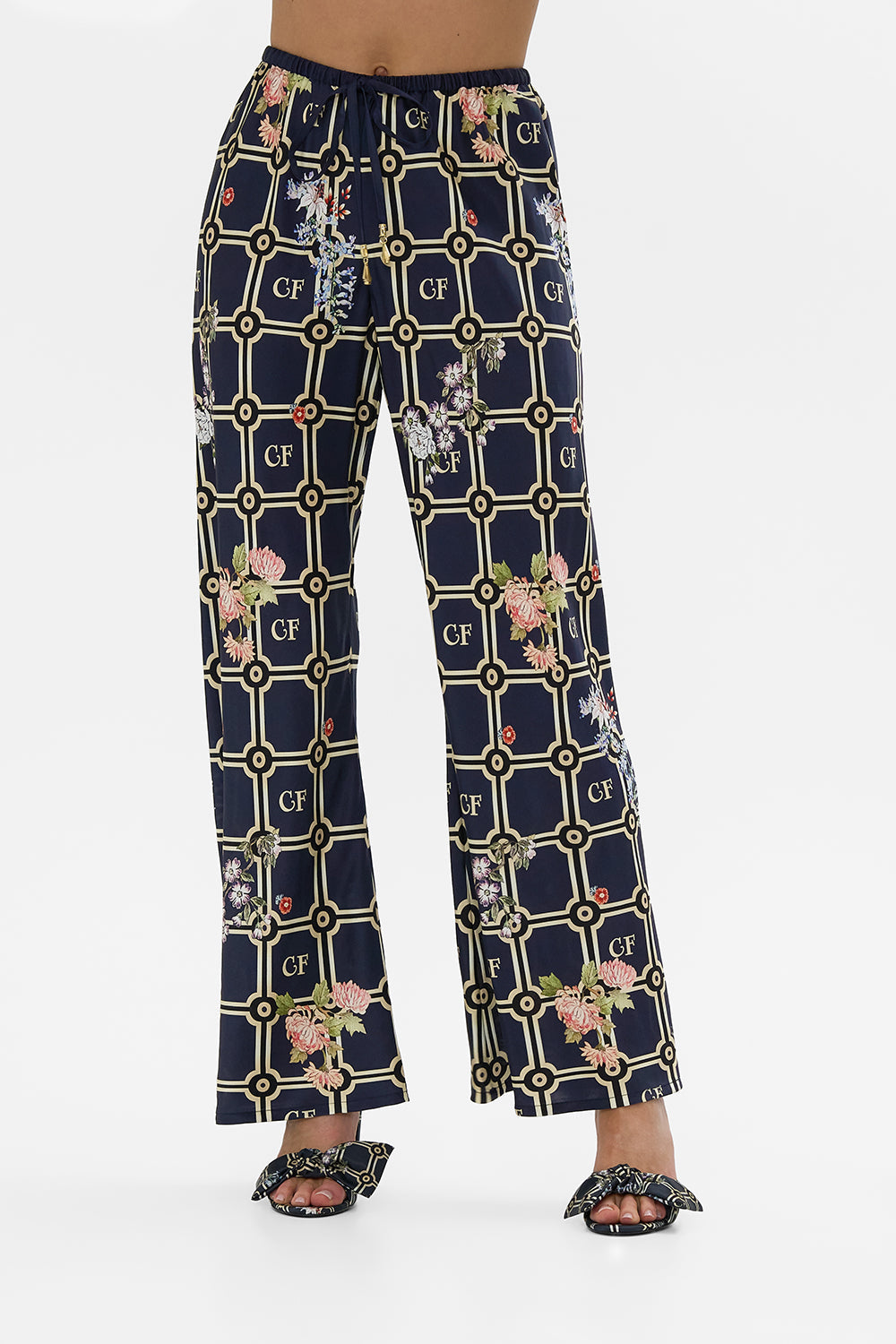 BIAS CUT DRAWSTRING PANT PALACIO POETRY