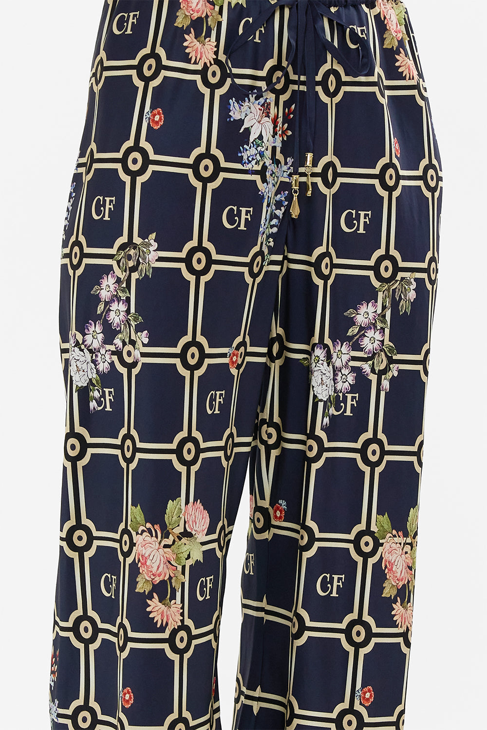 The CAMILLA DOUBLE BREASTED SUIT JACKET THE IMPERIAL GATE in our  print.
